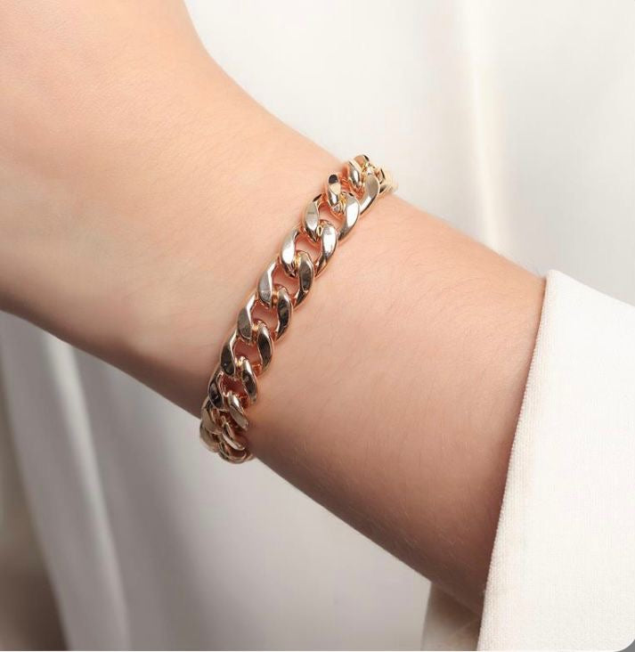 BRACELET GRUMET CHAIN 10mm