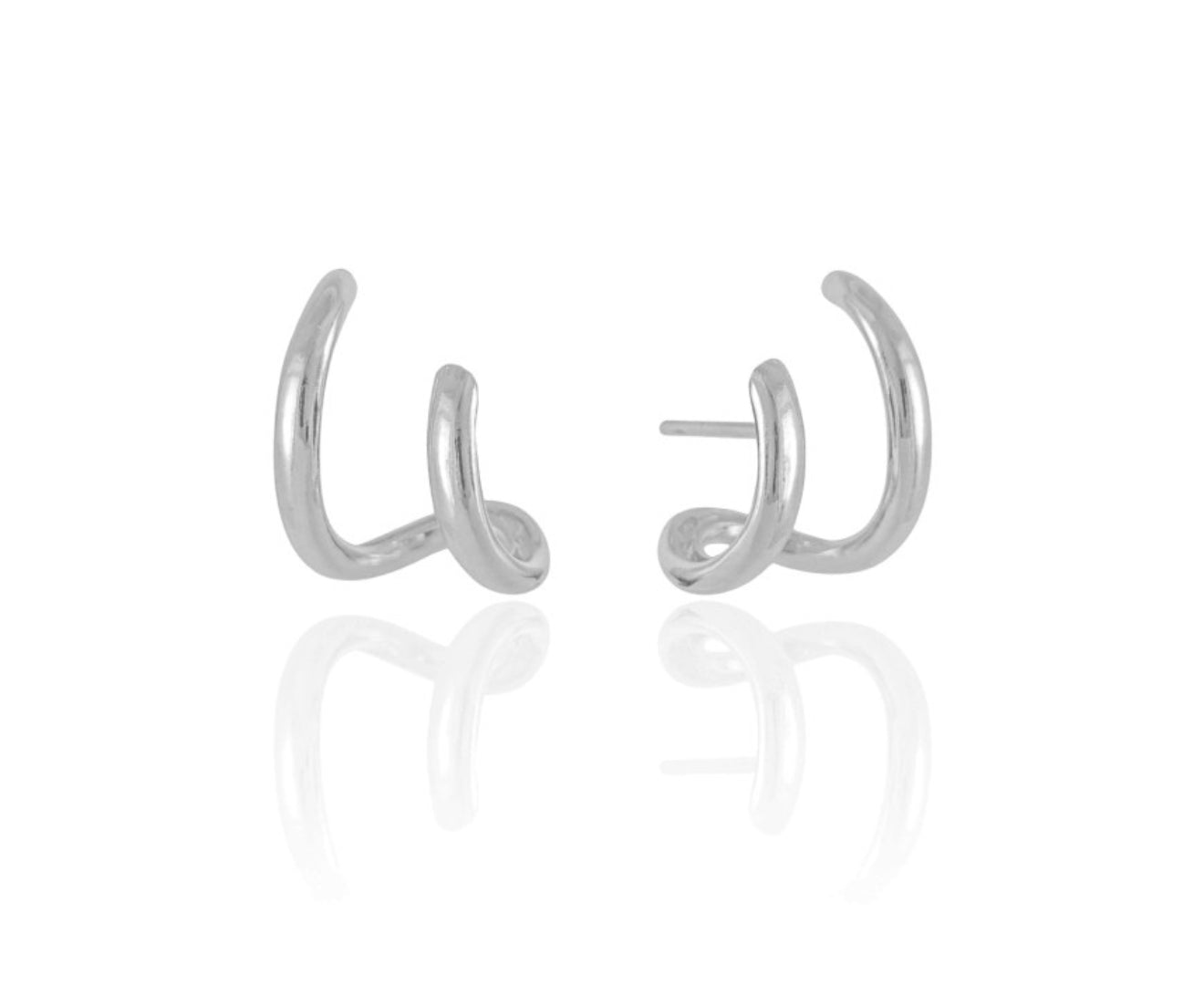 EARRINGS EAR HOOK 2 LINES