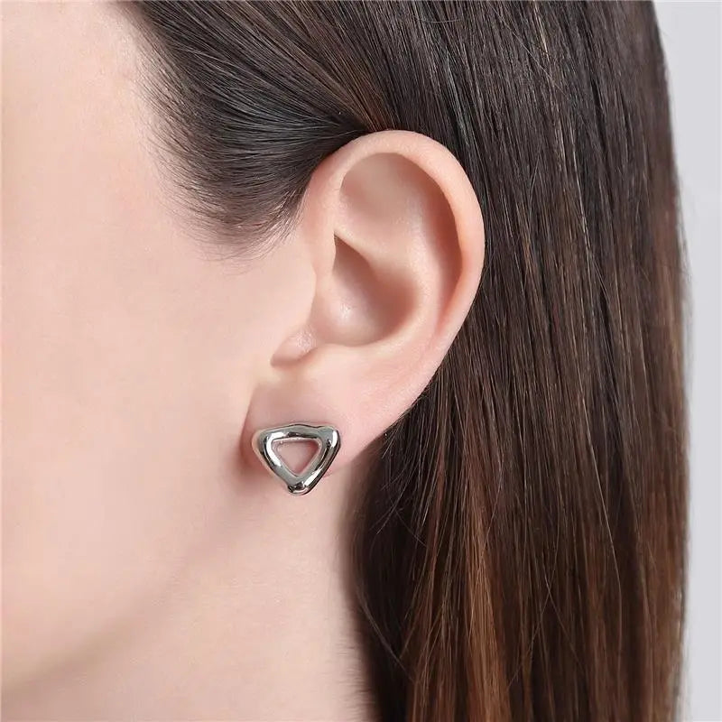 EARRING ORGANIC TRIANGLE