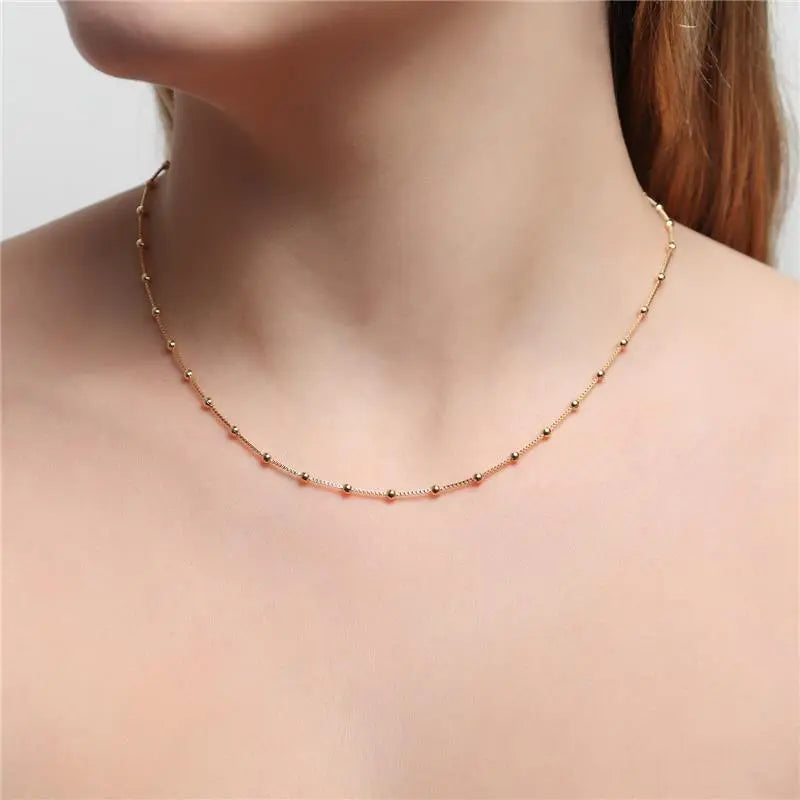 COLAR MINI ESFERAS 40cm