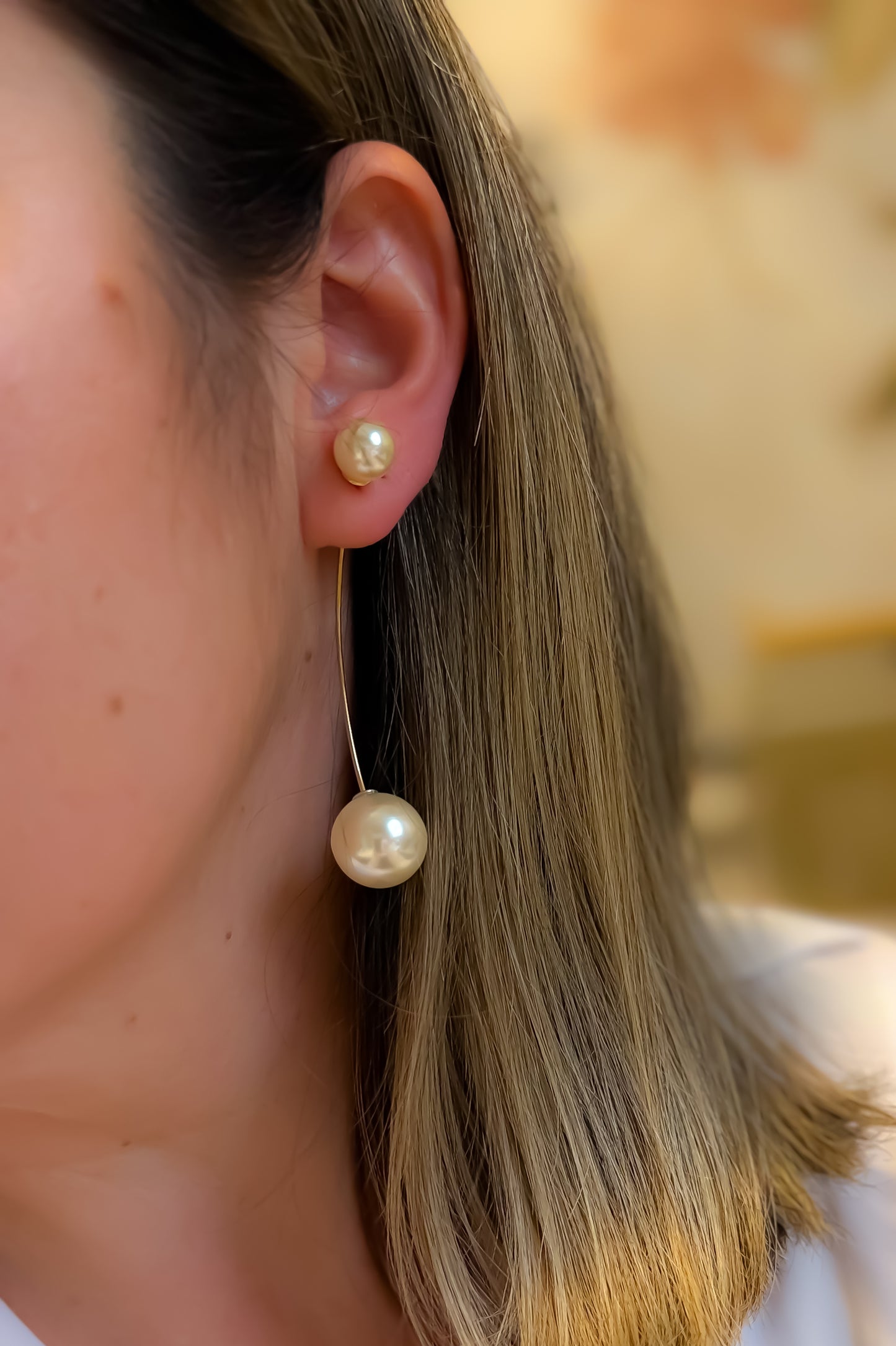 EARRINGS PEARL DROP