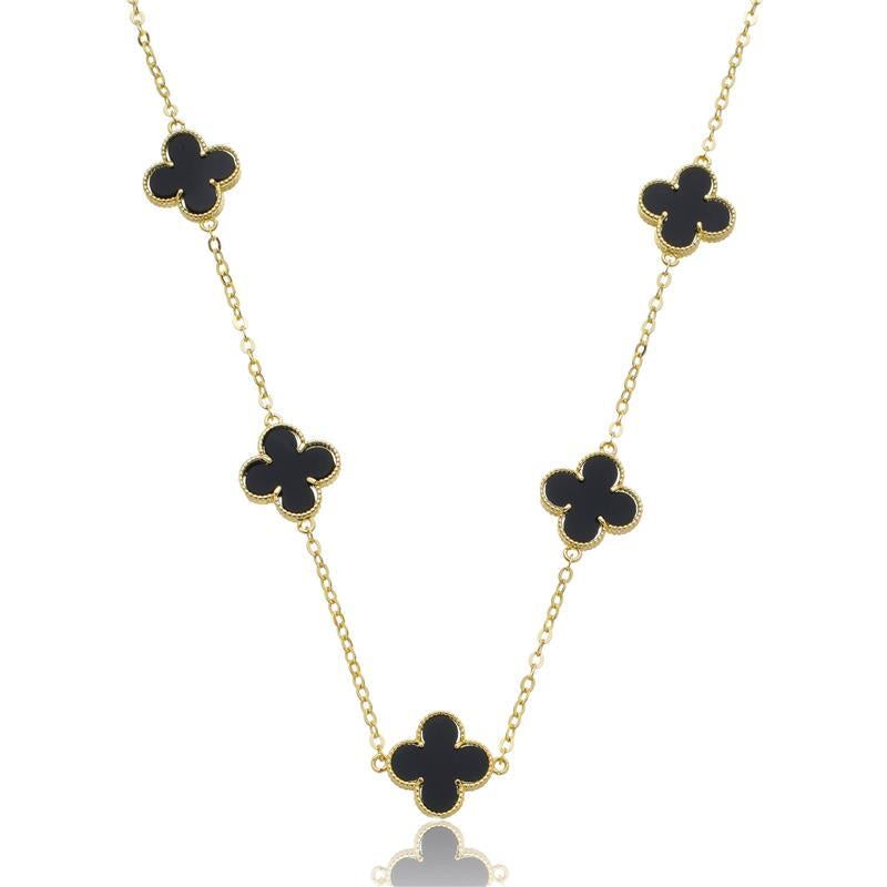 NECKLACE VC LONG BLACK