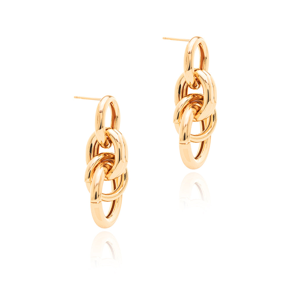 EARRINGS MODERN LINKS