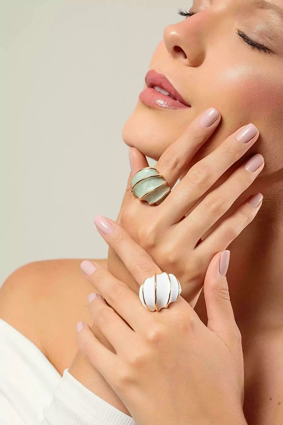 RING SHELL MAXI - size 🇧🇷20/🇺🇸8