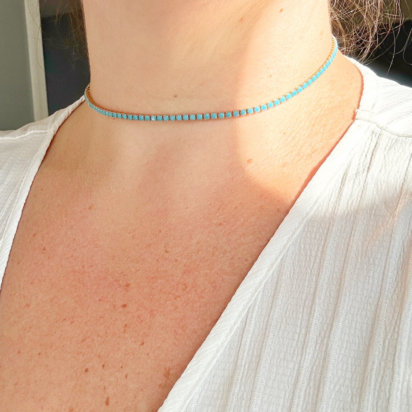 NECKLACE CHOKER MINI RIVIERA