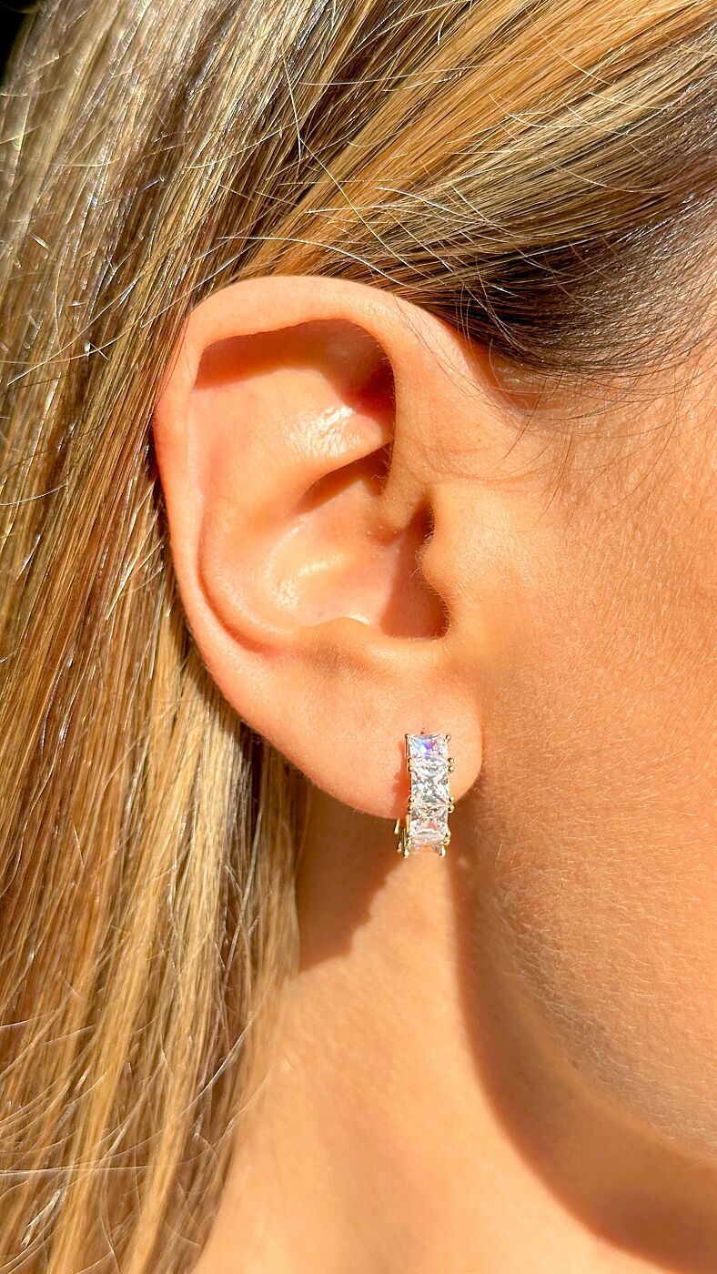 EARRING HOOPS MINI FANCY