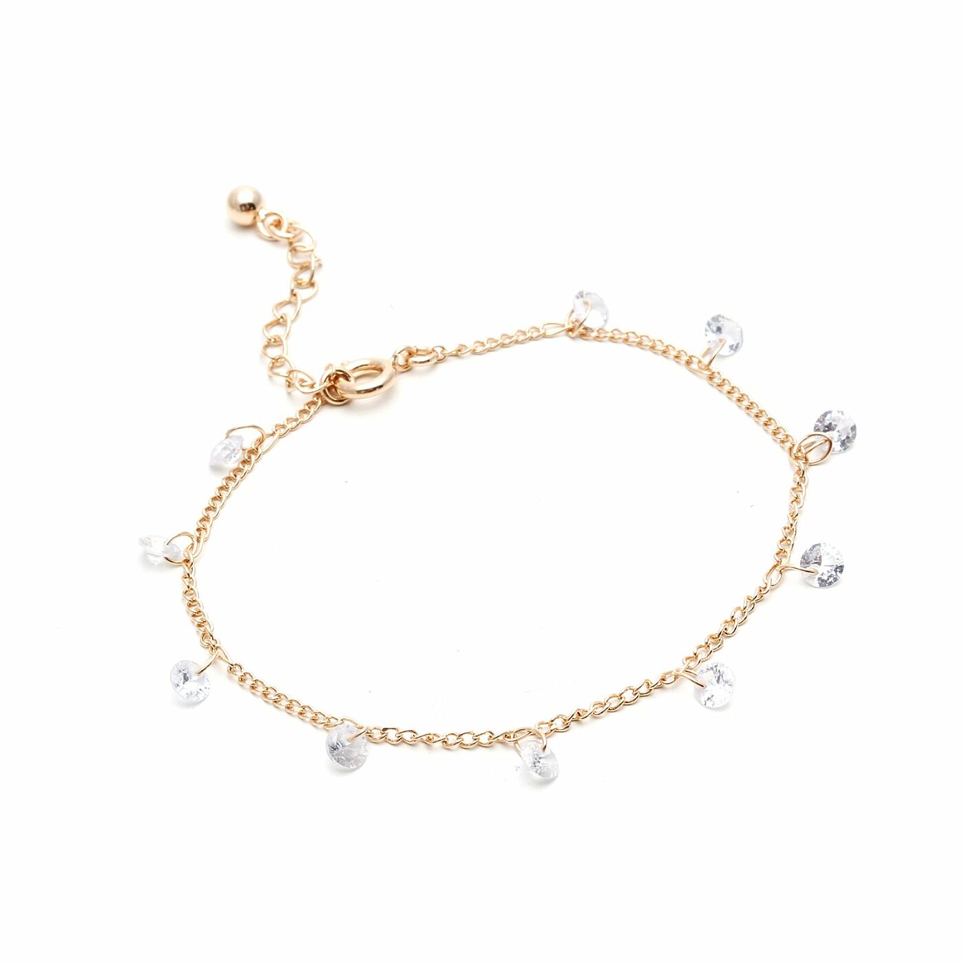 BRACELET CRYSTAL TEAR DROPS