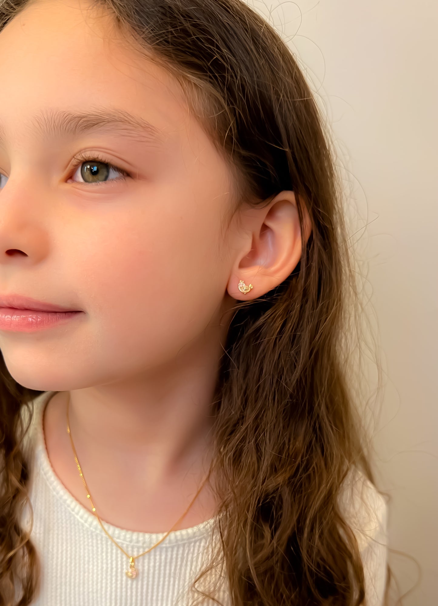 EARRING + NECKLACE SET FOR KIDS LITTLE BIRD