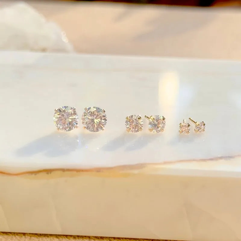 EARRING TRIO CUBIC ZIRCON