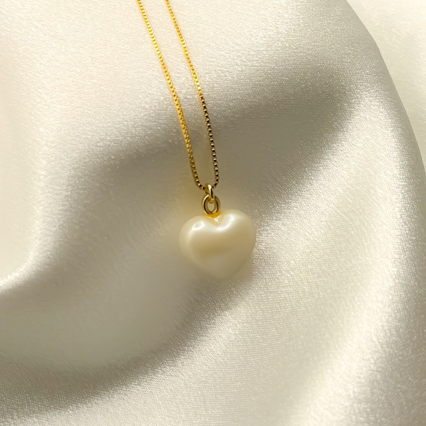 NECKLACE CHUBBY HEART