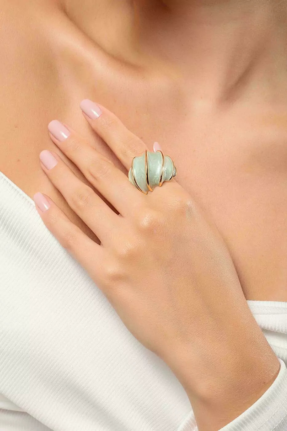 RING SHELL MAXI - size 🇧🇷20/🇺🇸8