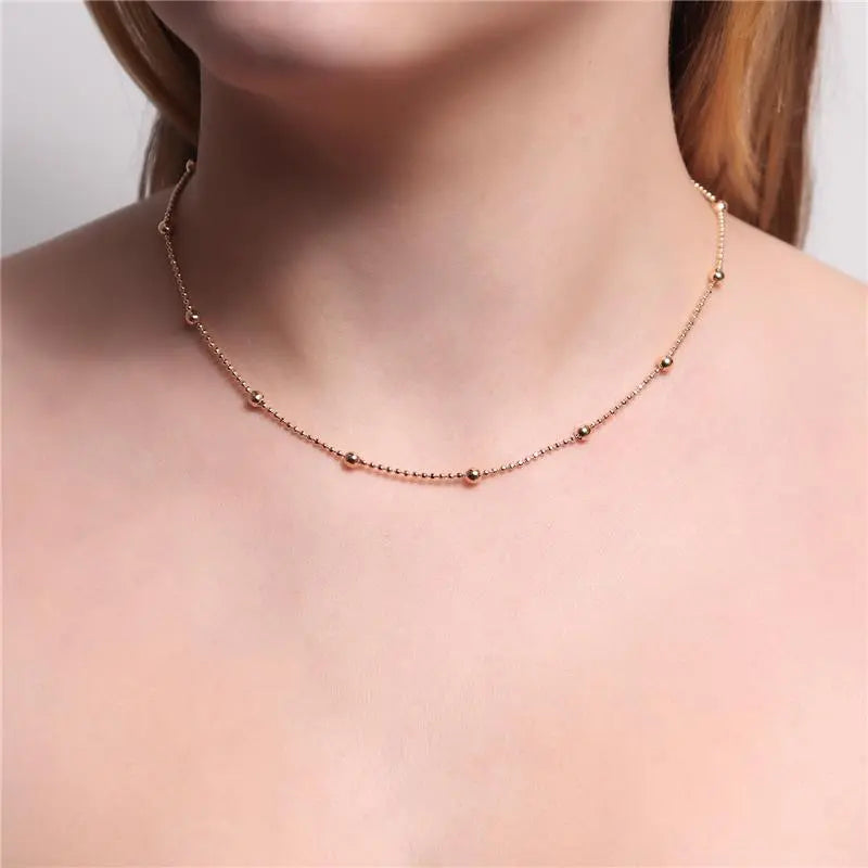 NECKLACE MINI SPHERES
