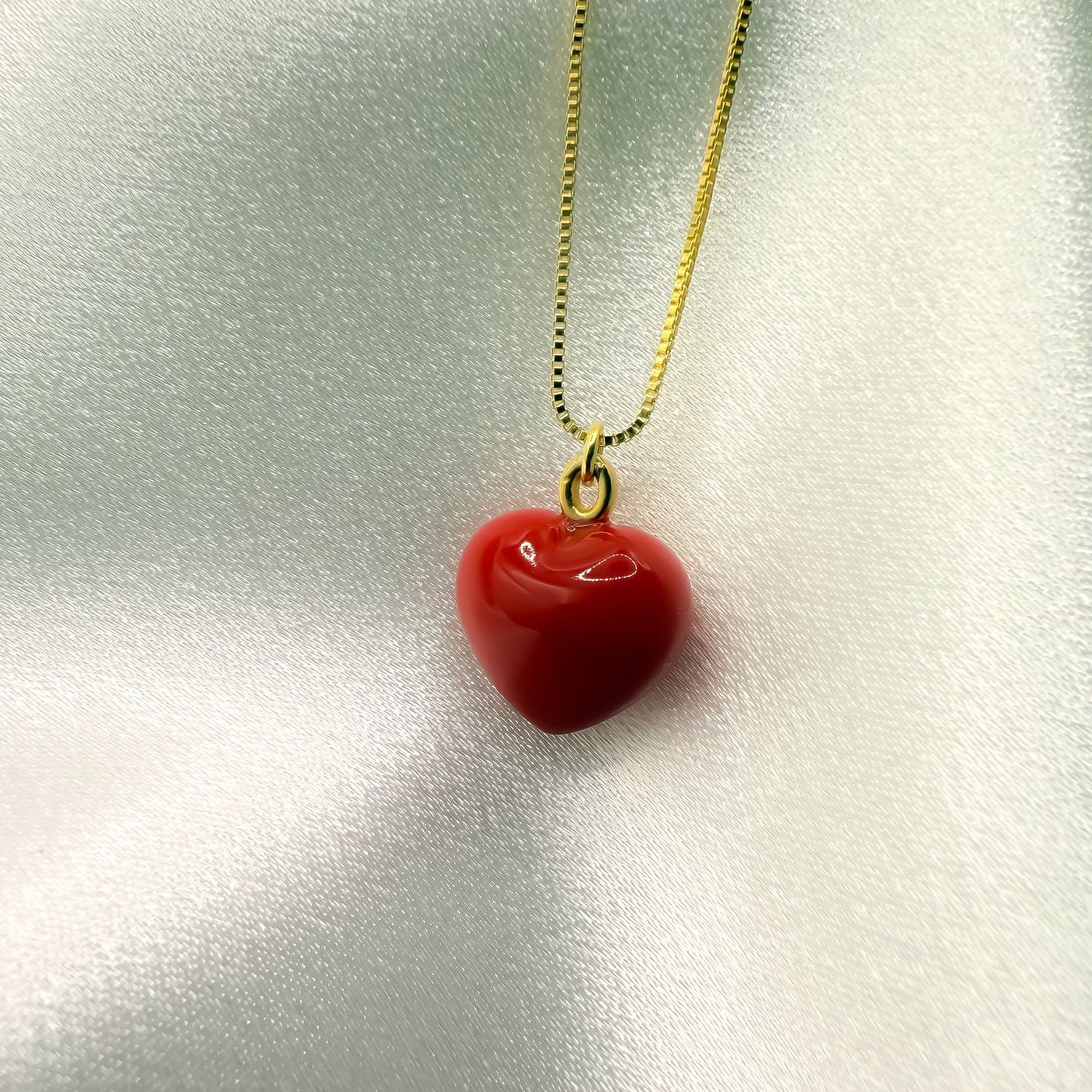 NECKLACE CHUBBY HEART