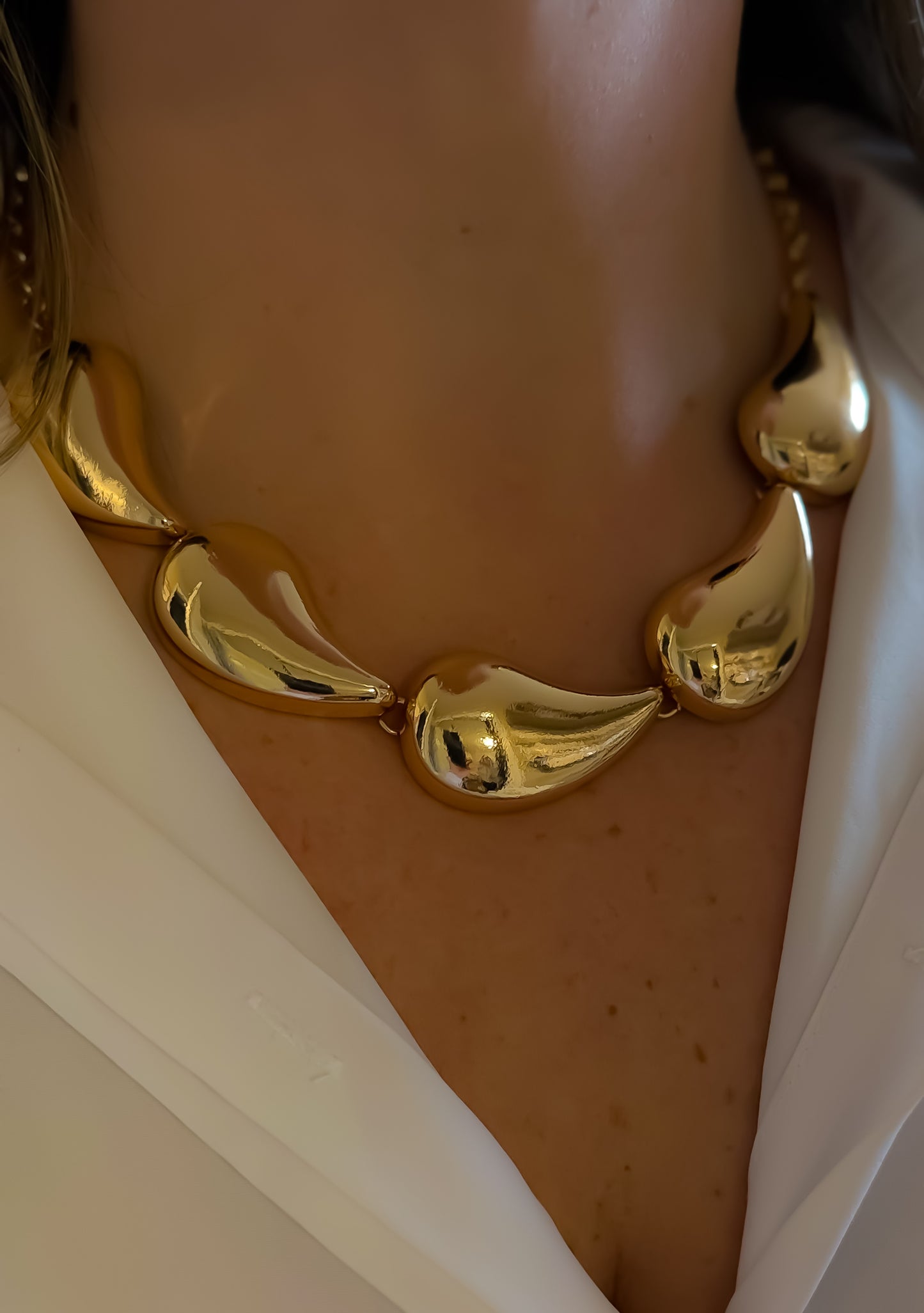 NECKLACE MAXI TEARDROPS