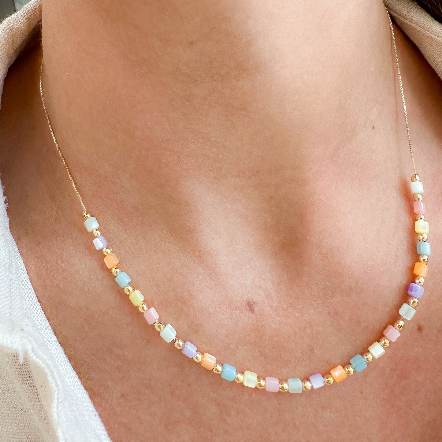 NECKLACE CANDY COLORS