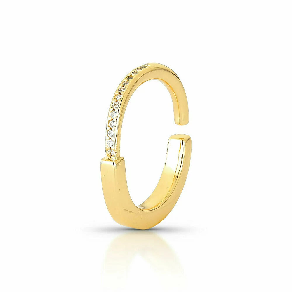 RING LOCK MICRO CUBIC ZIRCON