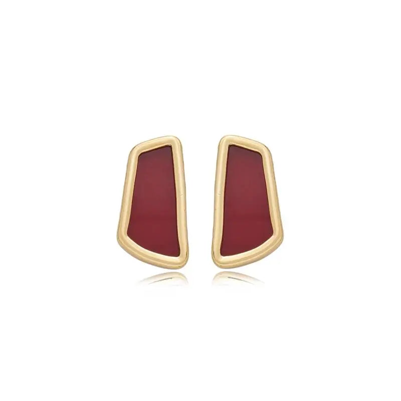 EARRING ORGANIC WINE RED