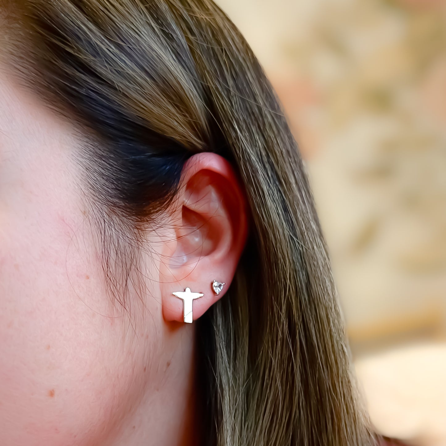 EARRINGS THE CHRIST REDEEMER