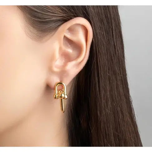 EARRING U SHAPE PLAIN