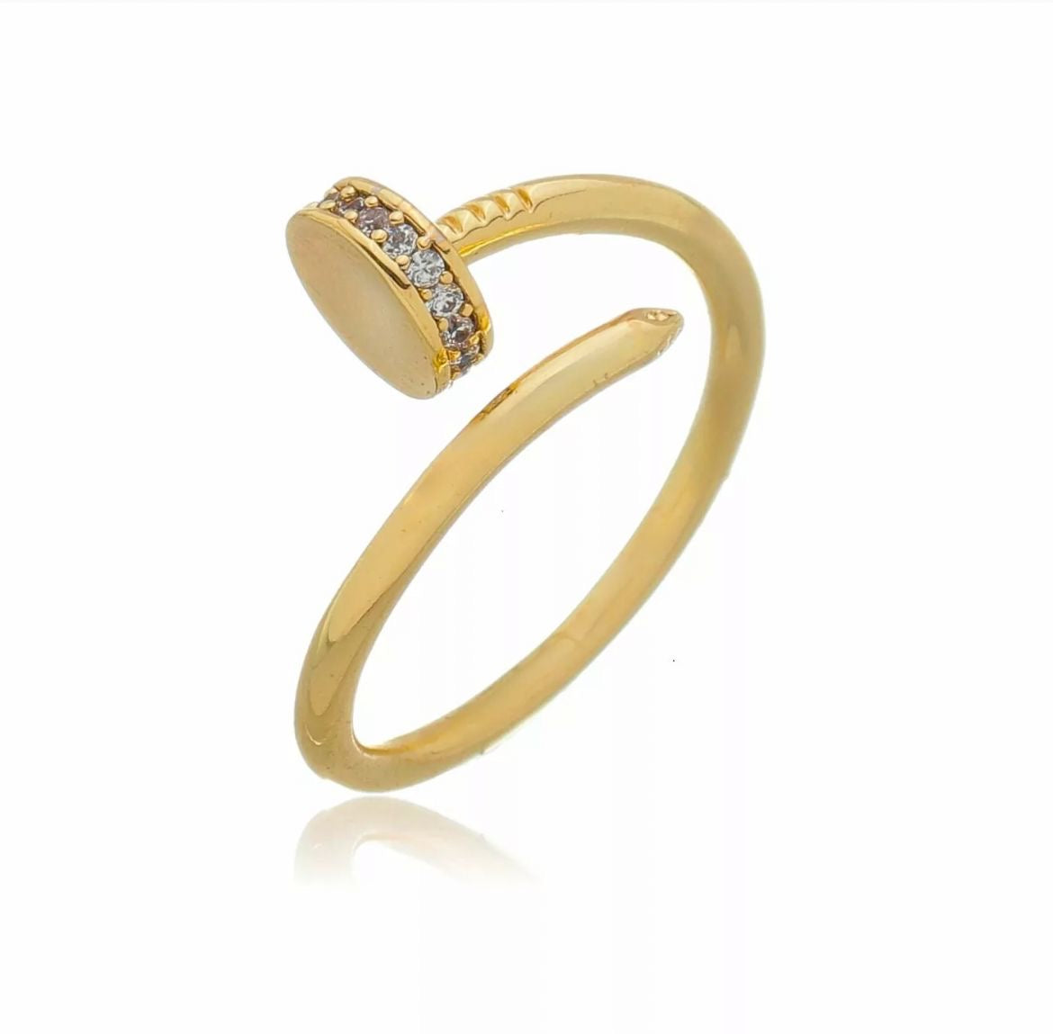 RING SCREW MICRO CRYSTALS ADJUSTABLE