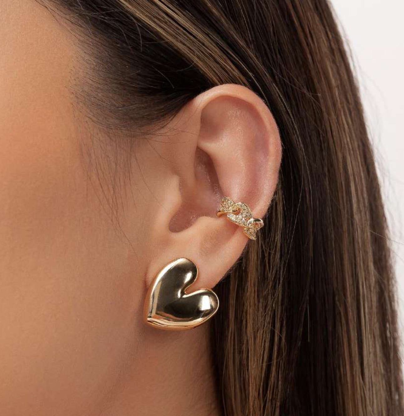 EARRING LARGE HEART