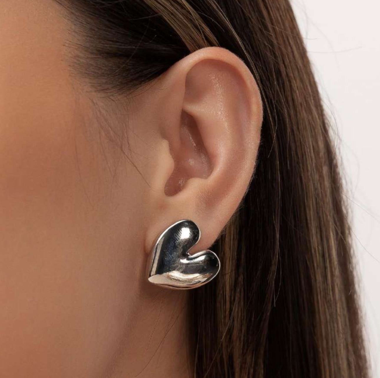 EARRING LARGE HEART
