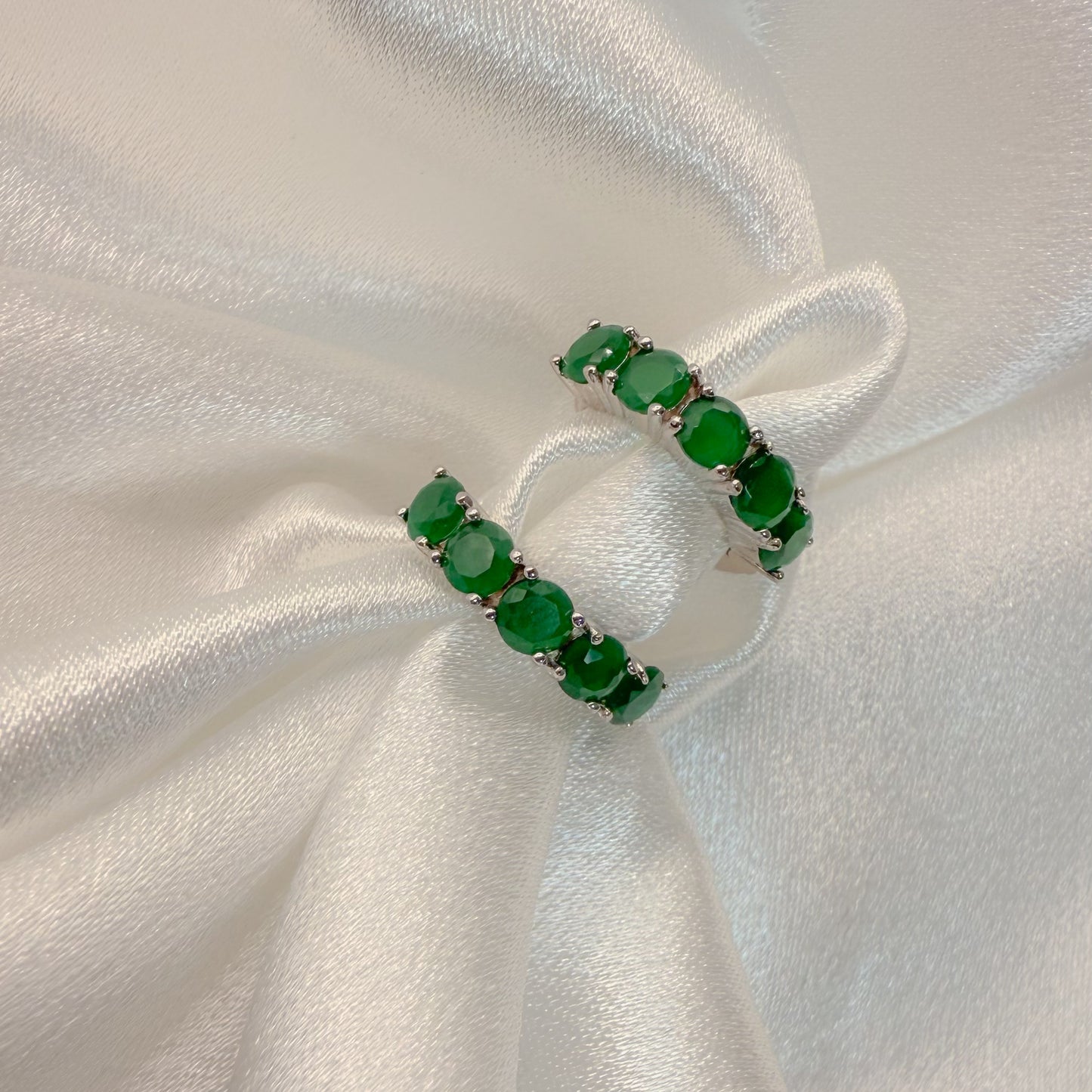 EARRING HOOPS PERFECT CRYSTALS