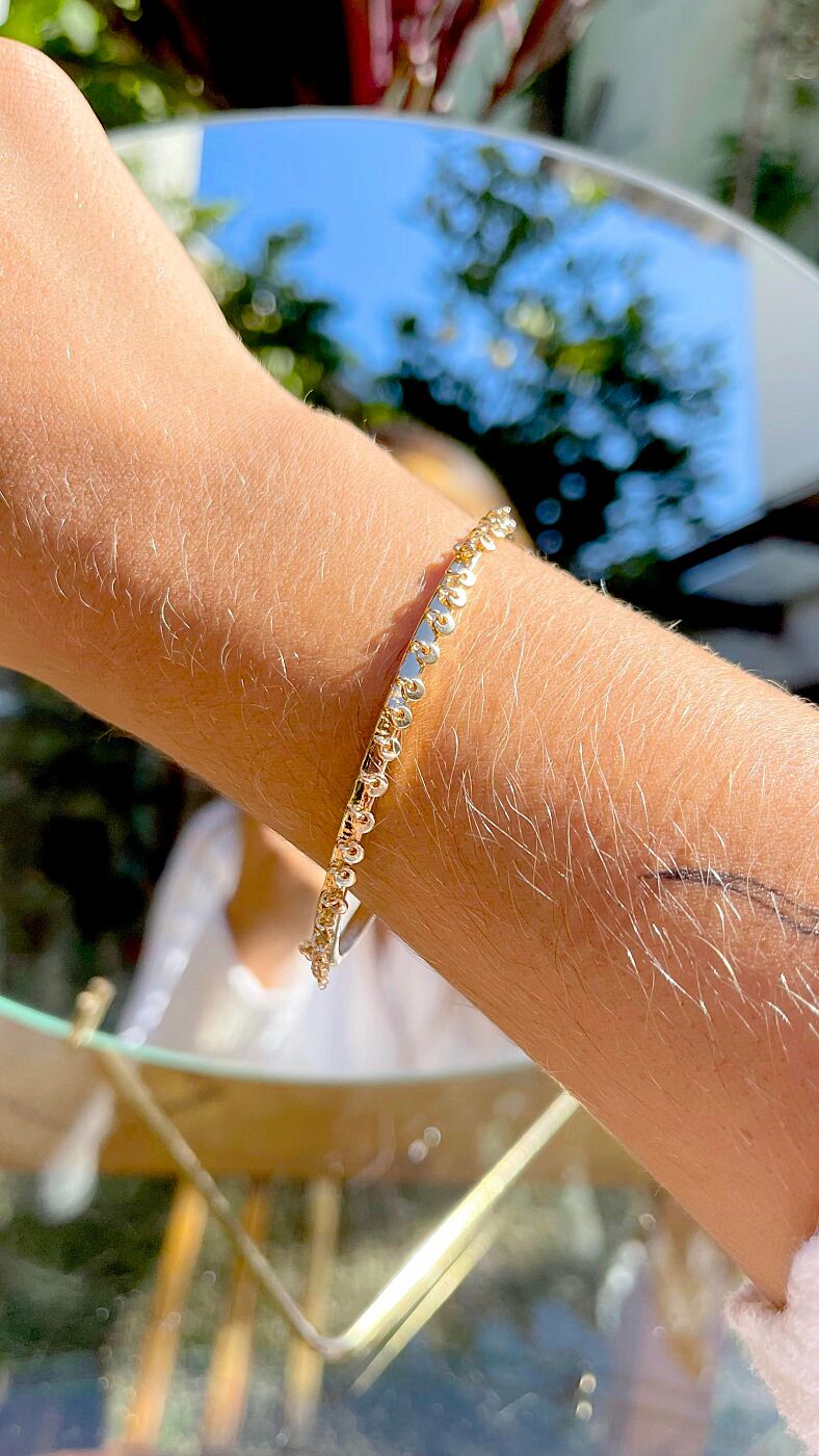 BRACELET BANGLE MINI PENDANTS