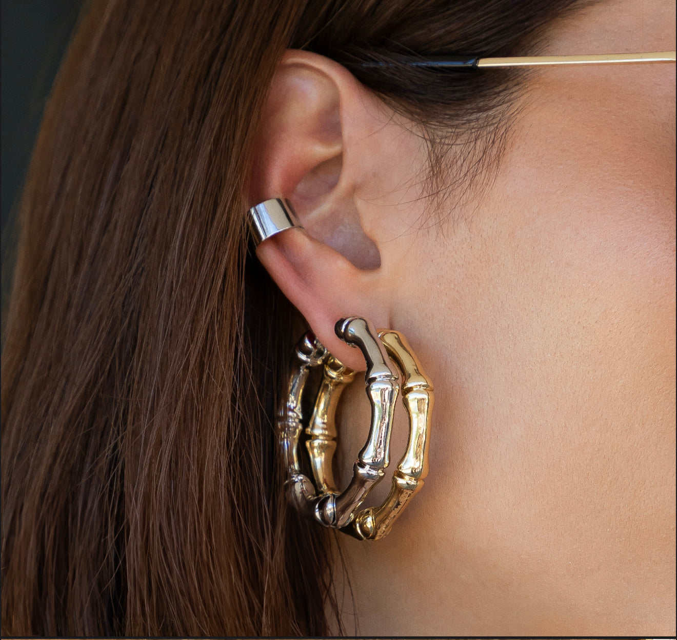 EARRING HOOPS BONES