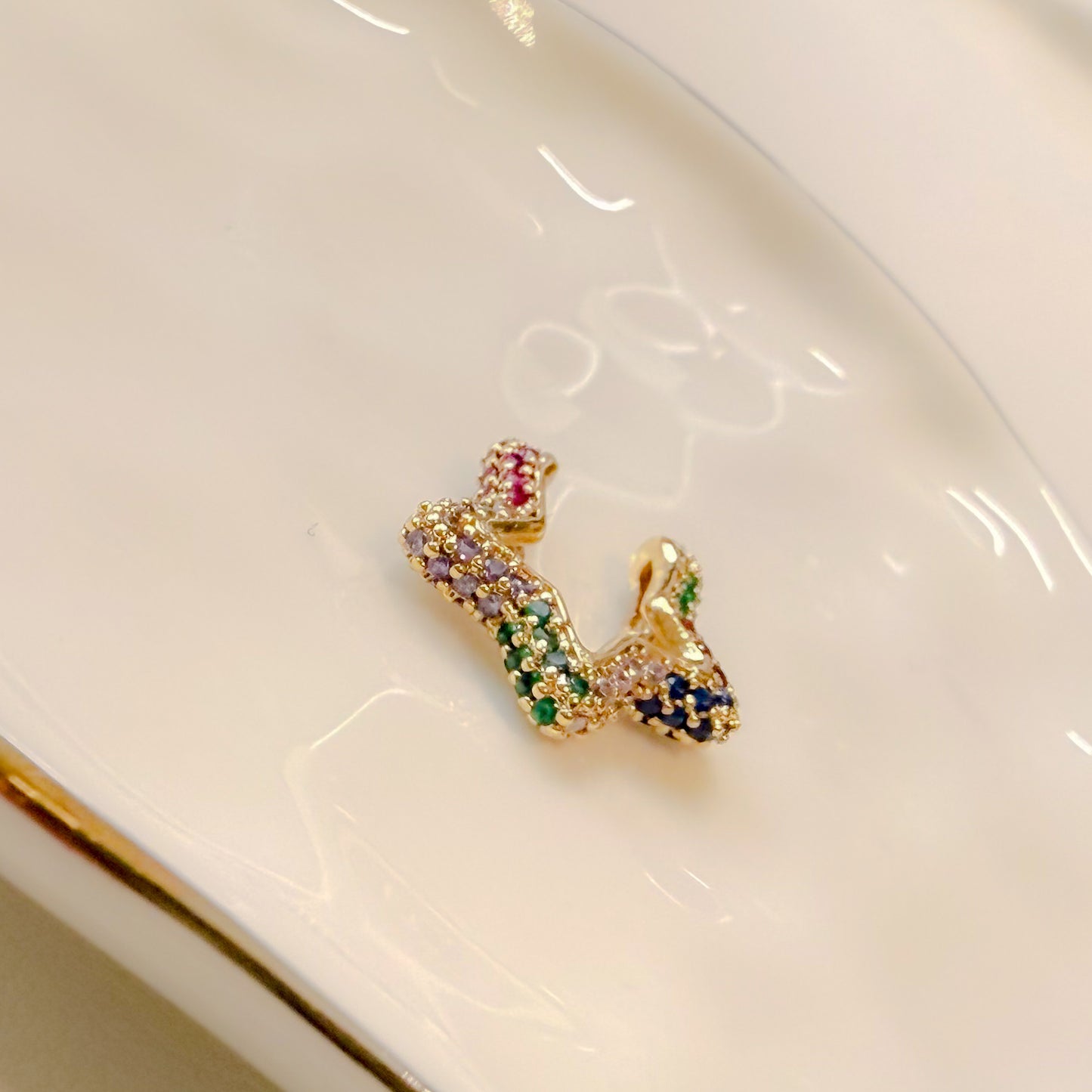 EAR CUFF STAR COLOR CRYSTALS