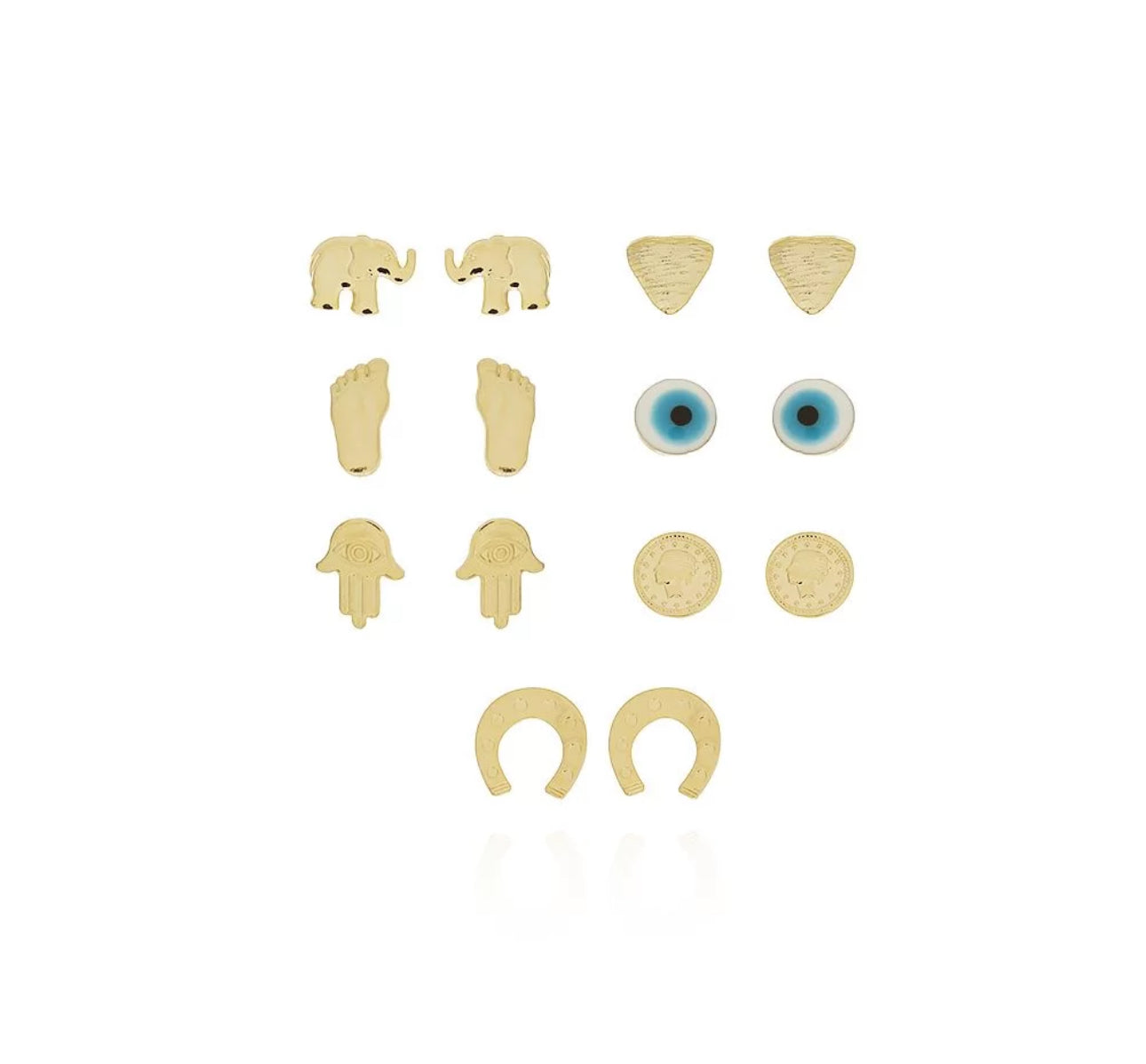 EARRINGS SET 7 PAIRS (N4)
