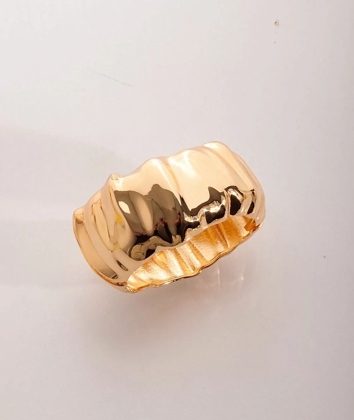 BRACELET WRINKLE BANGLE ORGANIC