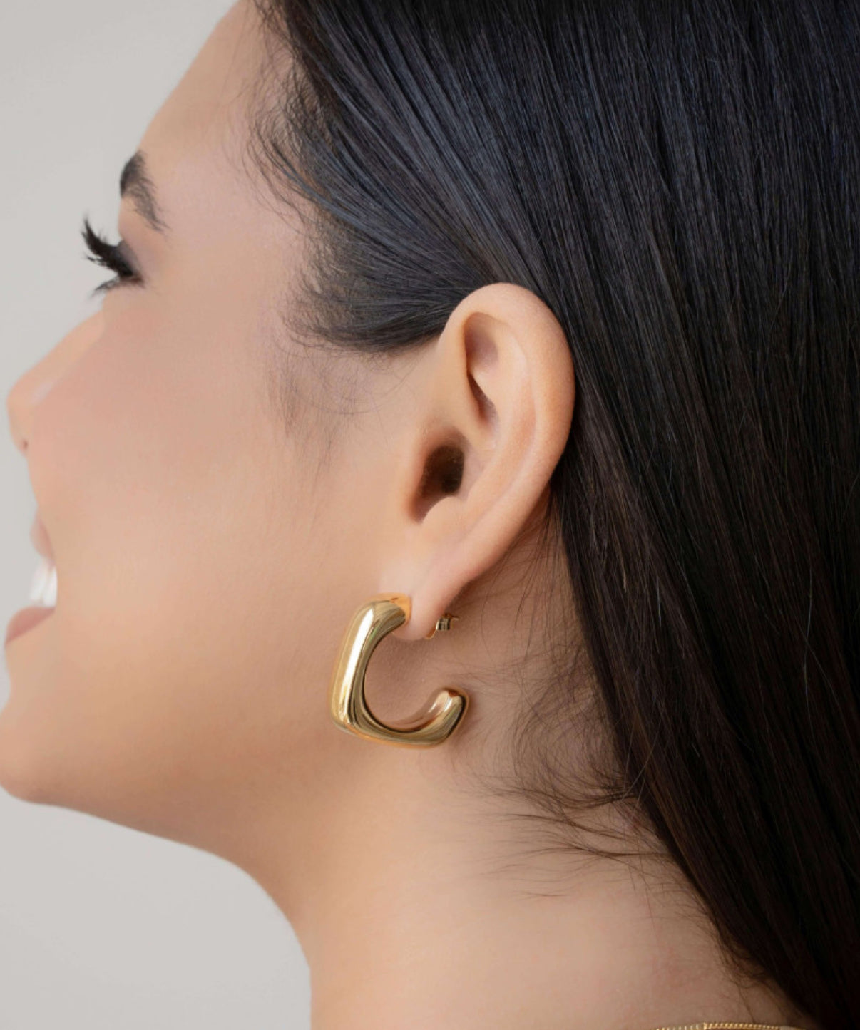 EARRING HOOP MODERN