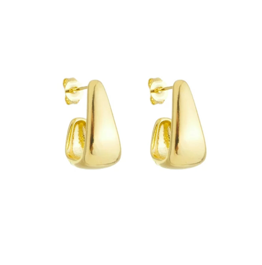 EARRING TRIANGLE TEAR DROP