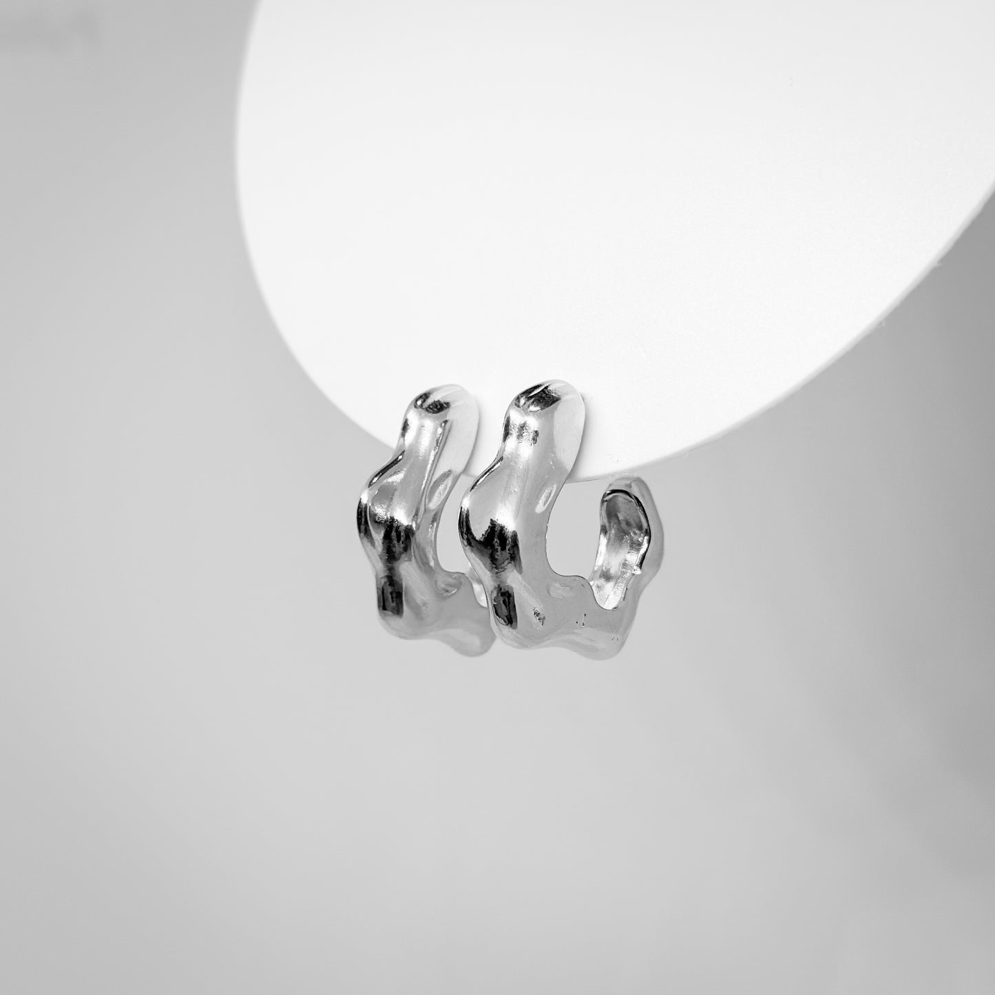 EARRING HOOP BULKY ORGANIC