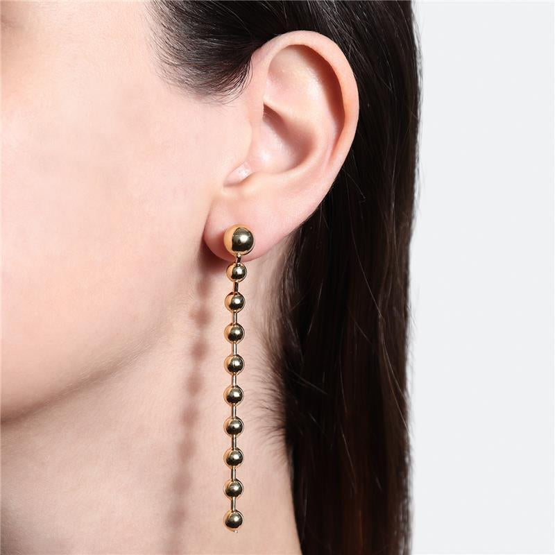 EARRING LONG SPHERES