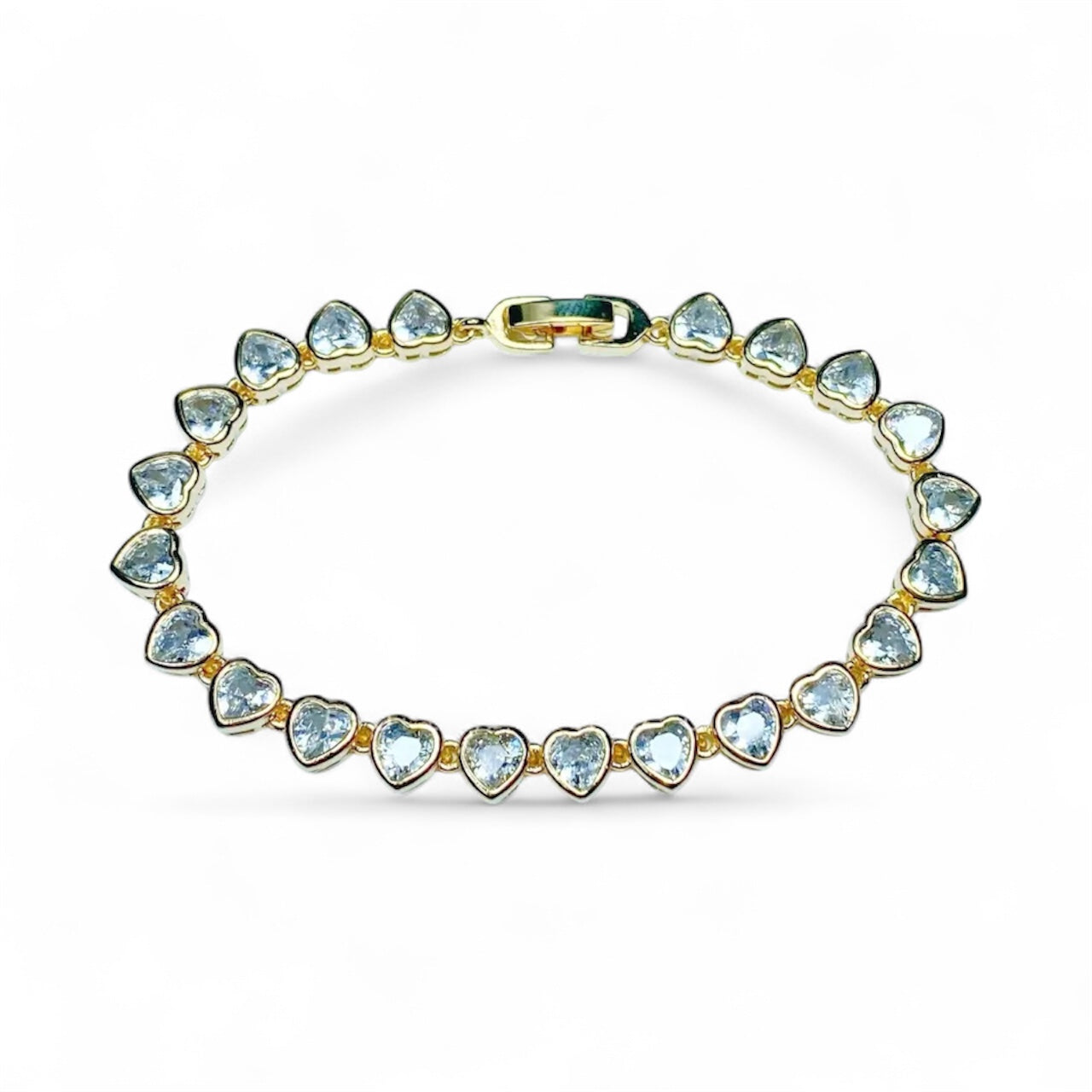 BRACELET HEARTS CUBIC ZIRCONIA