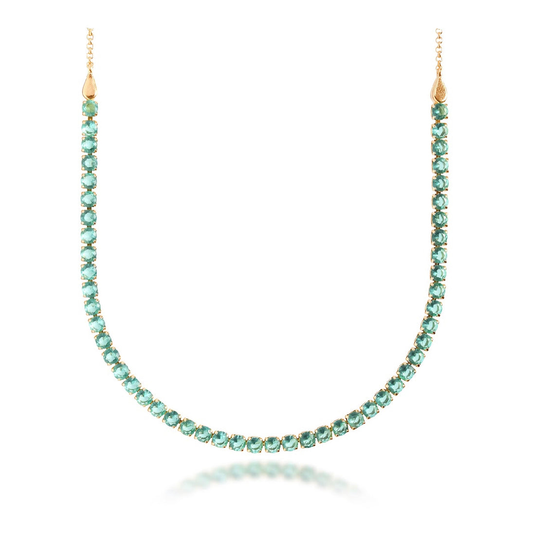 COLAR CHOKER RIVIERA COR TURMALINE
