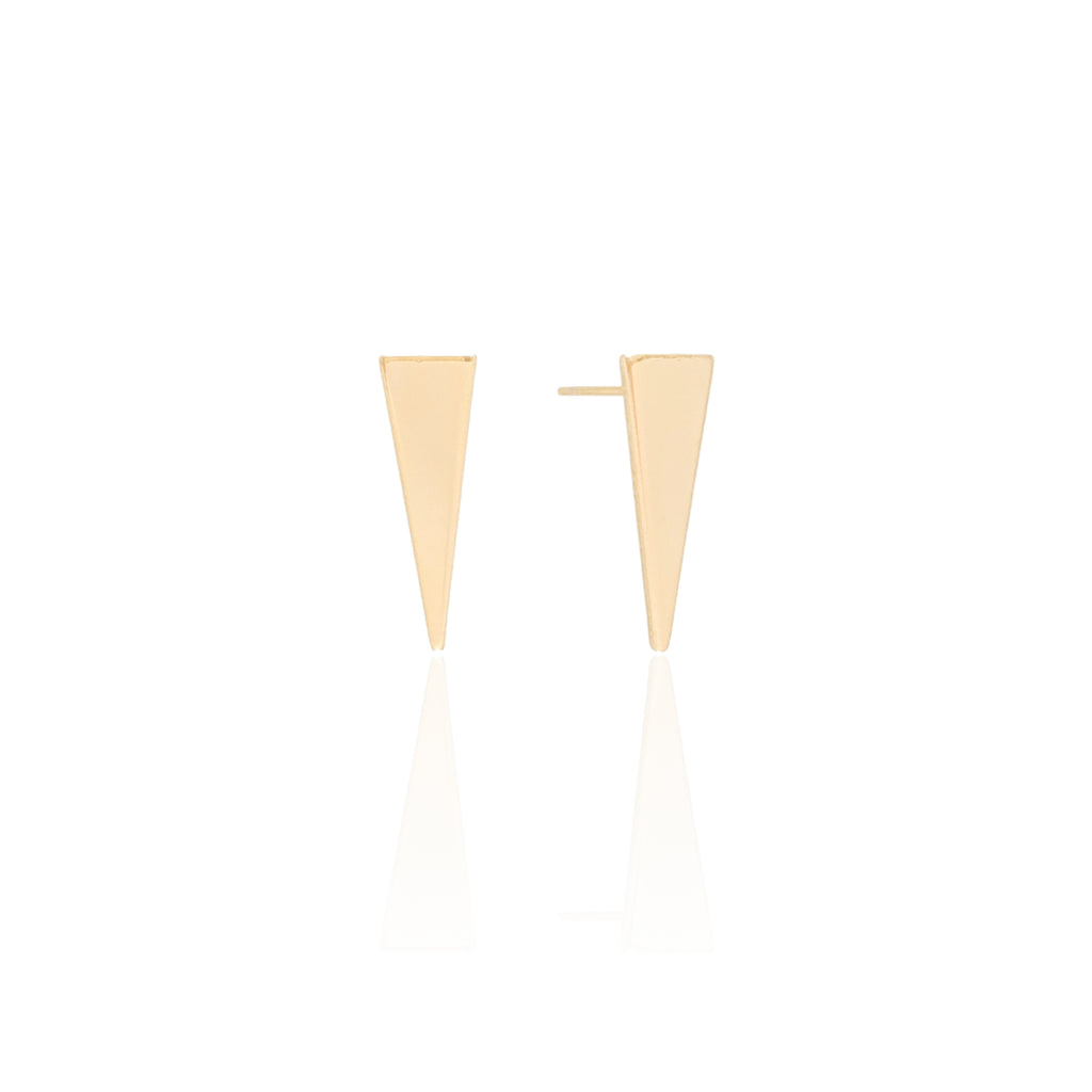 EARRINGS THIN TRIANGLE