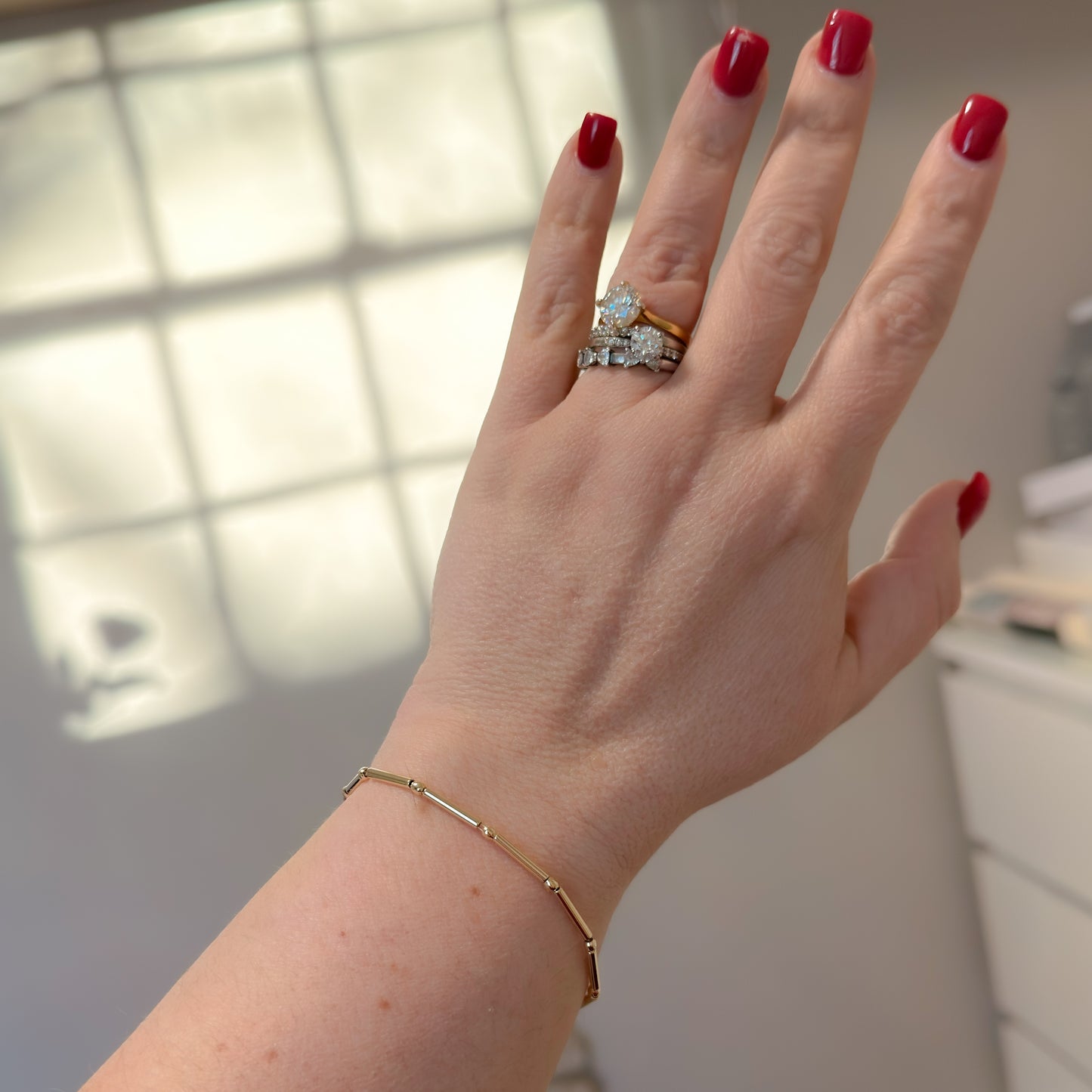 BRACELET TUBE AND SPHERES