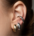 EARRING HOOPS TINY CUBIC ZIRCONIA