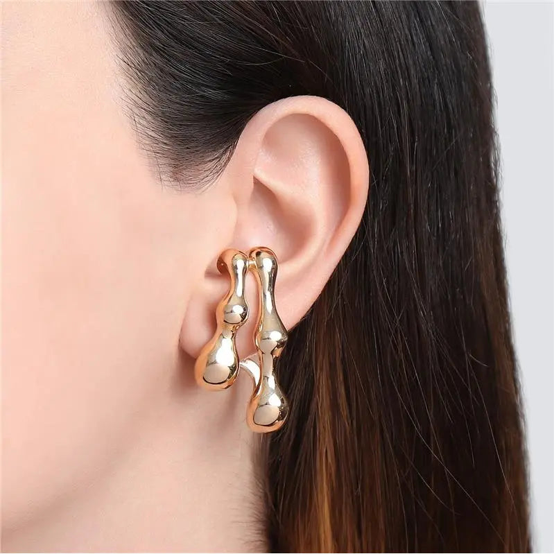 EARRINGS EARHOOK MAXI ORGANIC