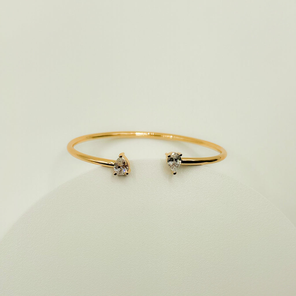 PULSEIRA LÁGRIMAS ZIRCÕES CÚBICAS