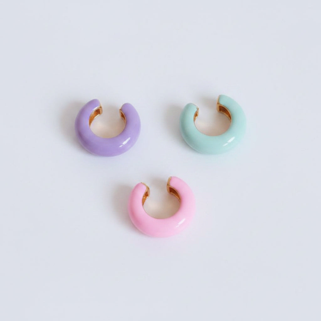 EAR CUFF FUN ENAMEL COLORS