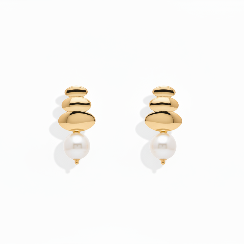 EARRINGS CHIC MAXI PEARL