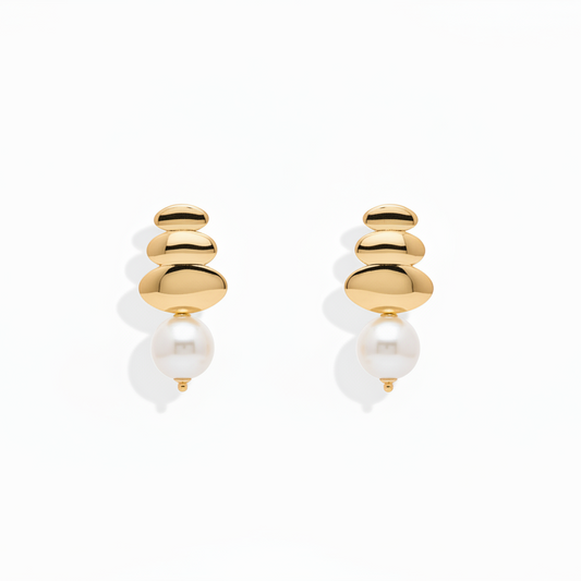 EARRINGS CHIC MAXI PEARL