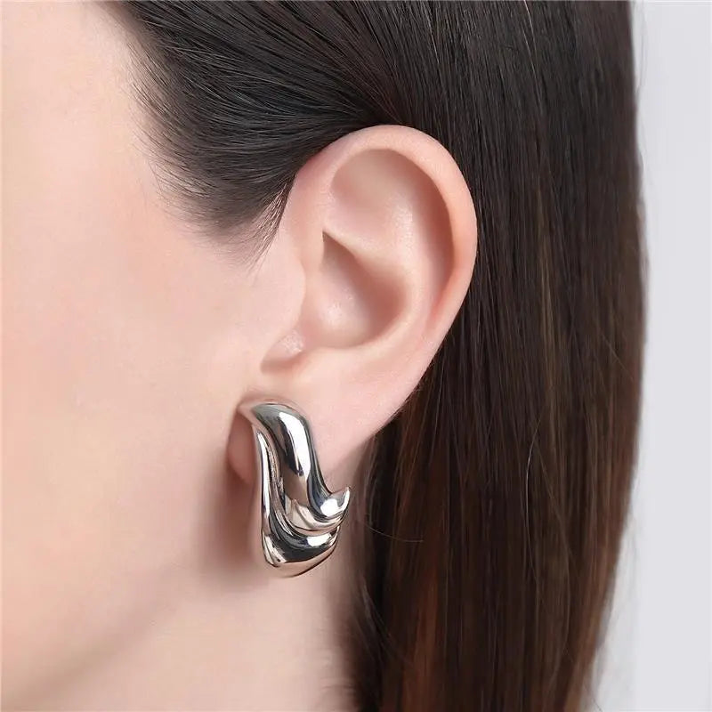 EARRING ORGANIC WAVES