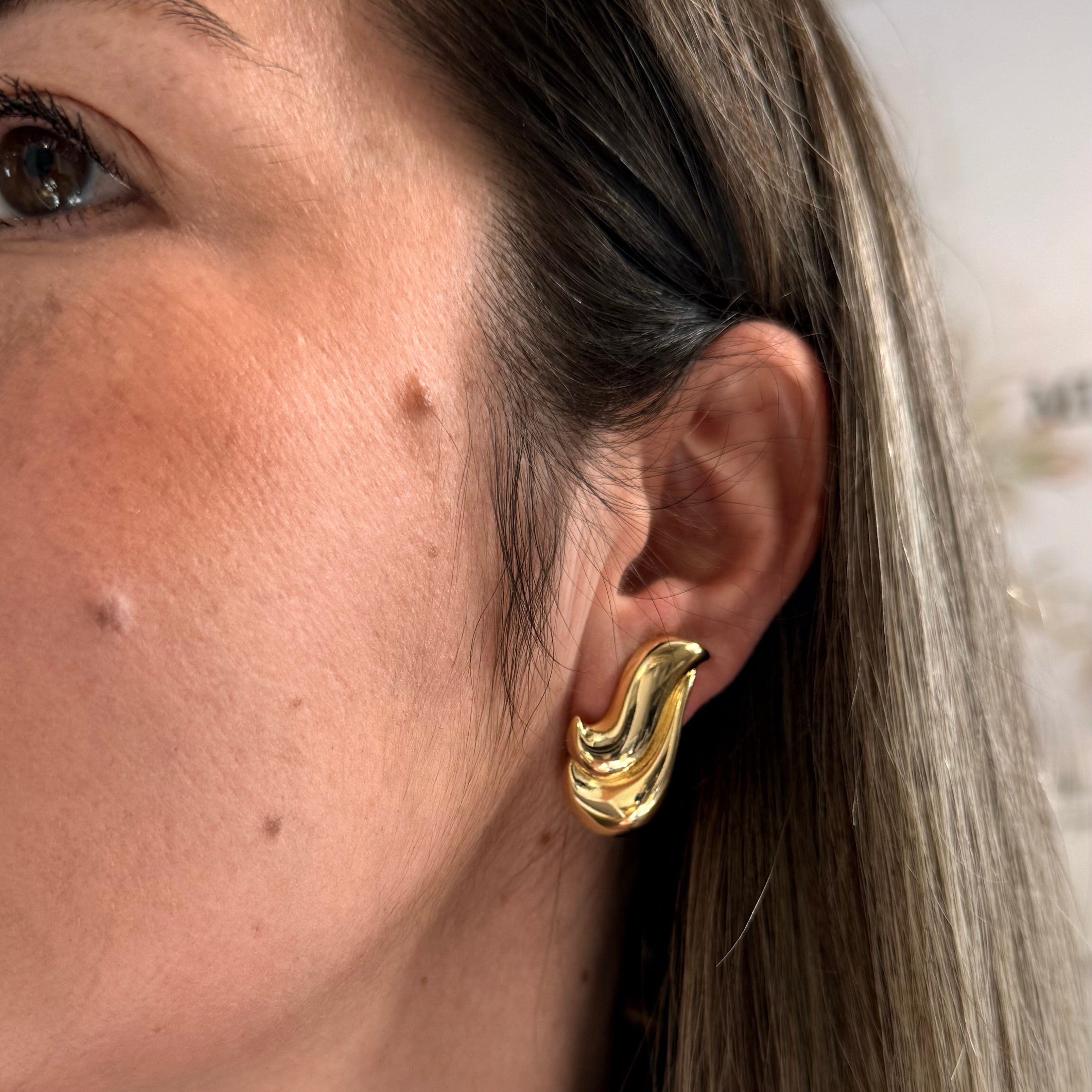 EARRING ORGANIC WAVES