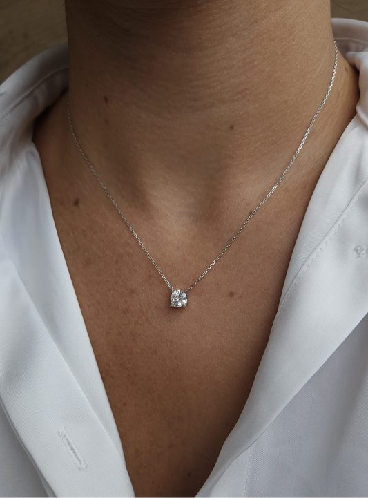 NECKLACE MOISSANITE 6MM