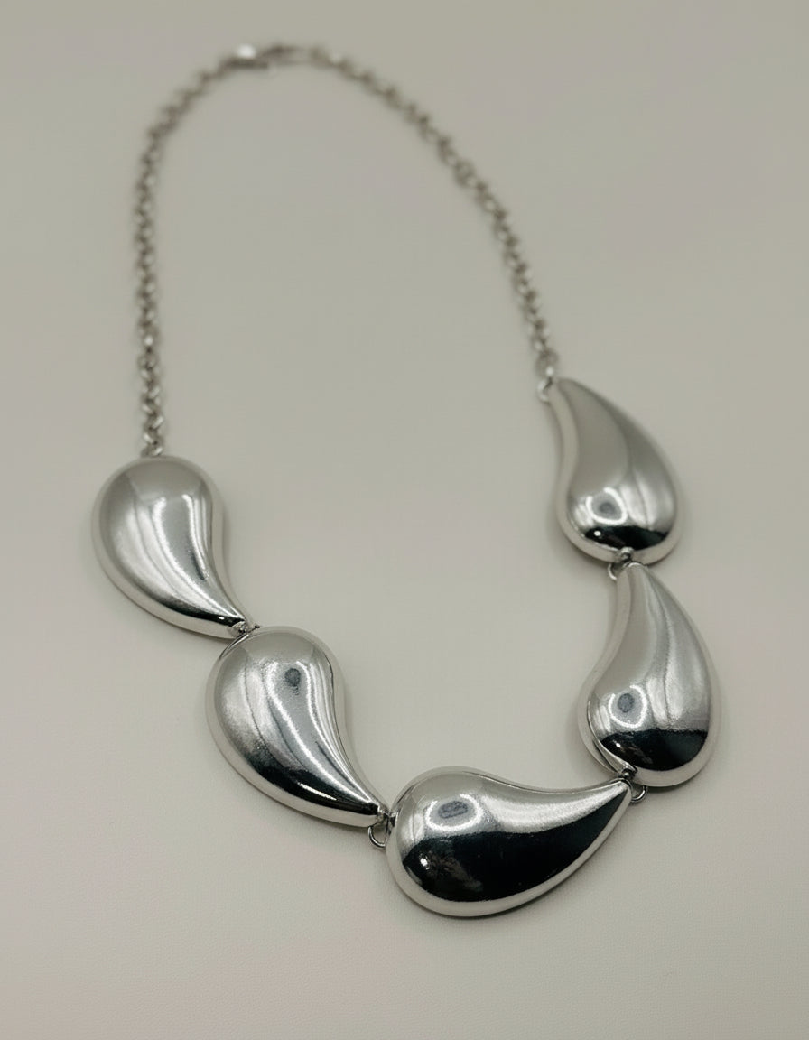 NECKLACE MAXI TEARDROPS